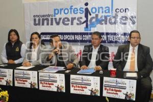 ENCUENTRO PROFESIONAL CON UNIVERSIDADES