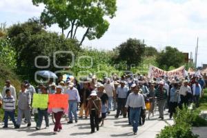 MANIFESTACIÓN EN CONTRA DEL GASEODUCTO