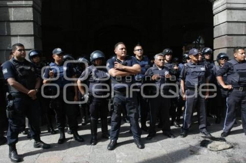 MANIFESTACIÓN HABITANTES DE CANOA