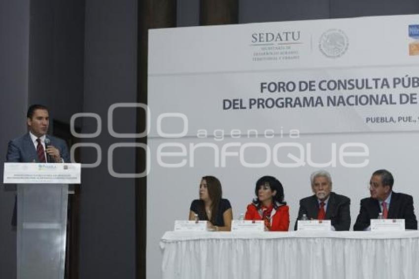 FORO CONSULTA PROGRAMA DESARROLLÓ URBANO