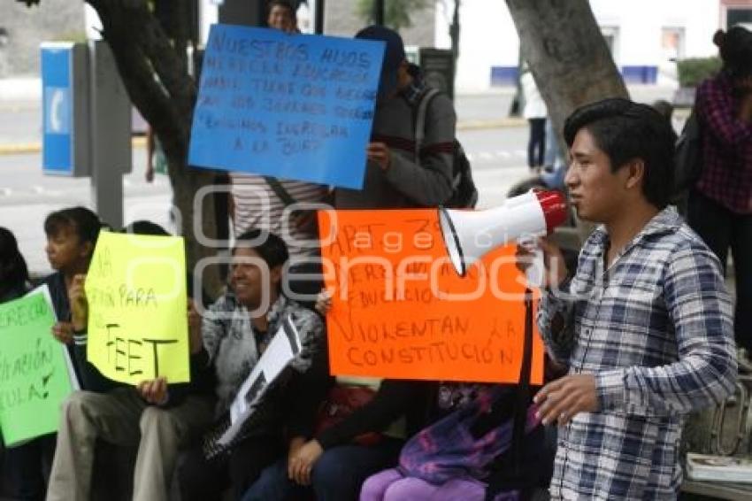 FEET. ASAMBLEA RECHAZADOS BUAP