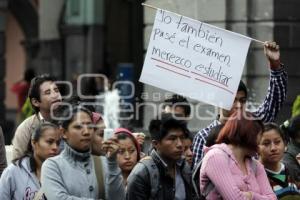 MANIFESTACIÓN ESTUDIANTES FNERRR