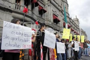 MANIFESTACIÓN ESTUDIANTES FNERRR