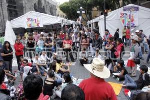 MANIFESTACIÓN RECHAZADOS BUAP