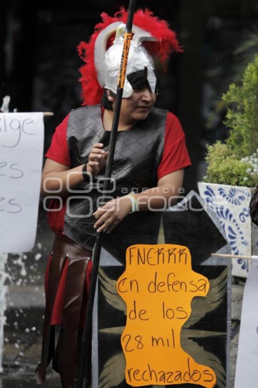 MANIFESTACIÓN ESTUDIANTES FNERRR