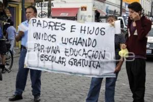 MANIFESTACIÓN RECHAZADOS BUAP