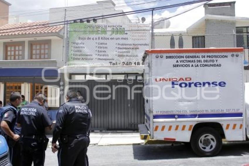 HOMICIDIO EN LA COLONIA ANZURES