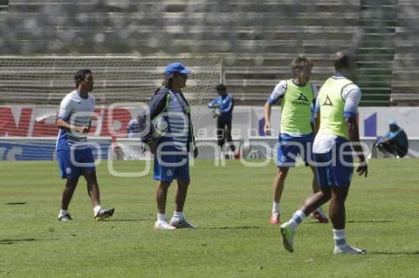 ENTRENAMIENTO PUEBLA . RUBÉN OMAR ROMANO