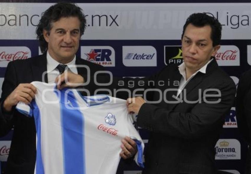 PUEBLA FC . PRESENTACIÓN RUBÉN OMAR ROMANO