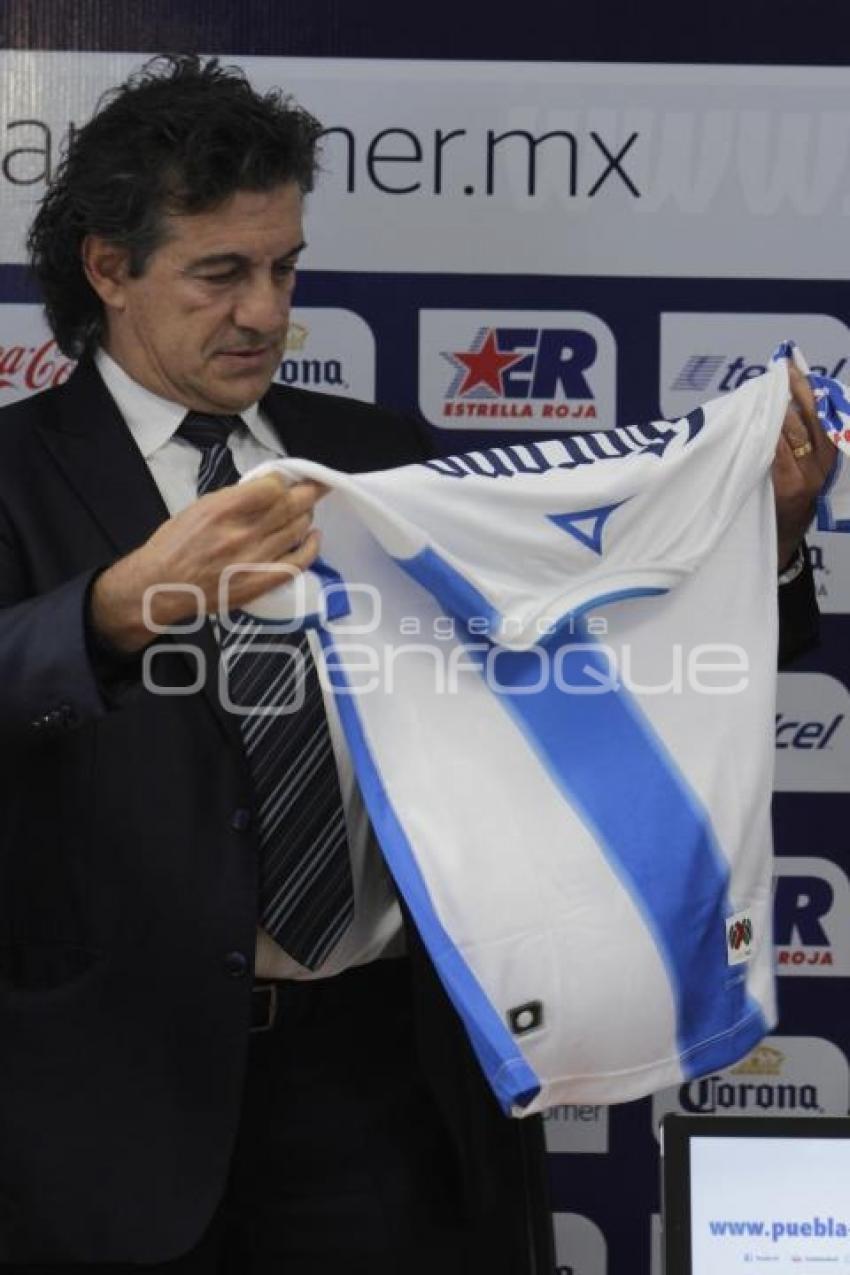 PUEBLA FC . PRESENTACIÓN RUBÉN OMAR ROMANO
