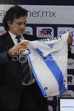 PUEBLA FC . PRESENTACIÓN RUBÉN OMAR ROMANO