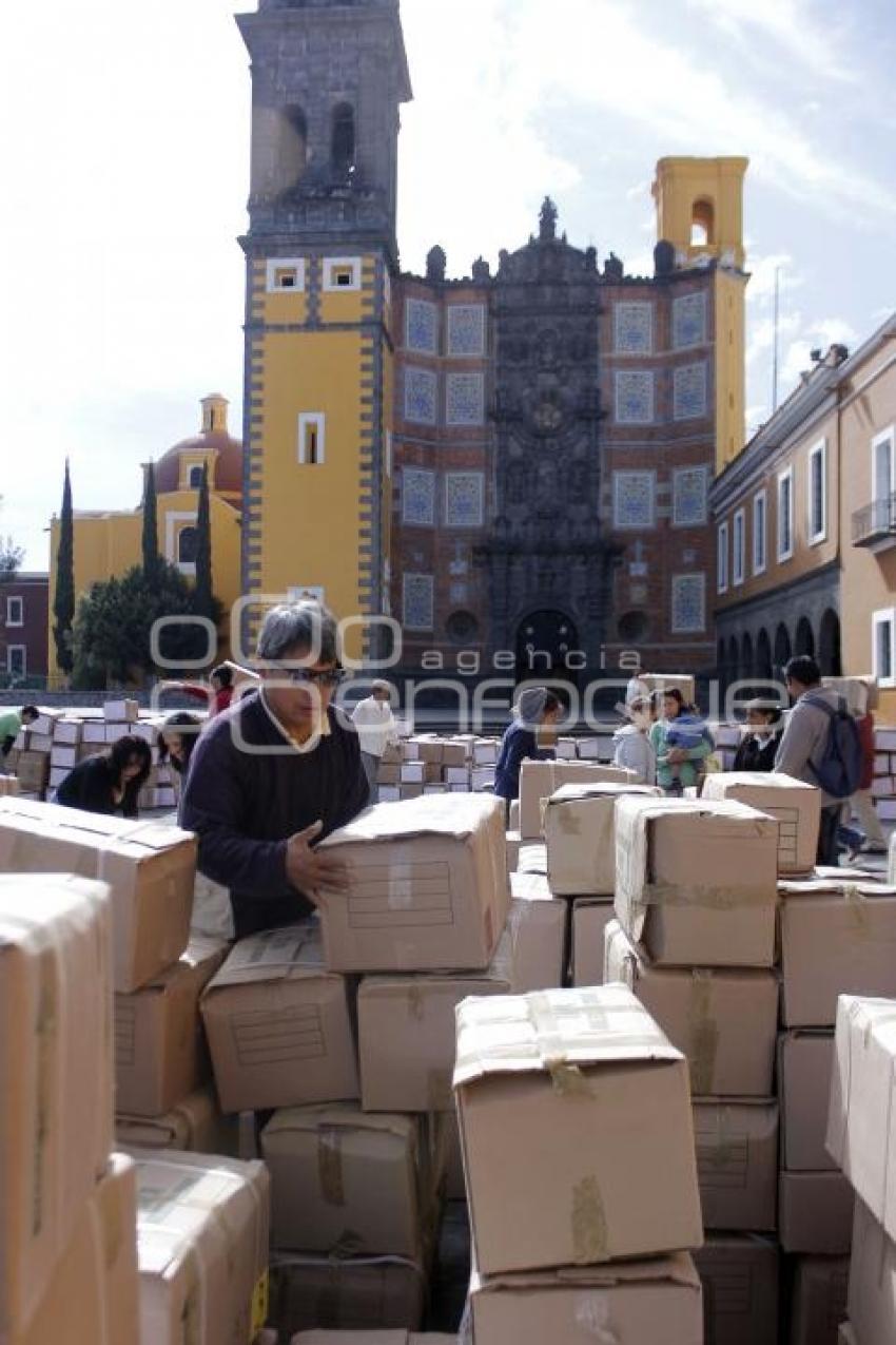 REPARTEN LIBROS DE LA RED NACIONAL DE BIBLIOTECAS