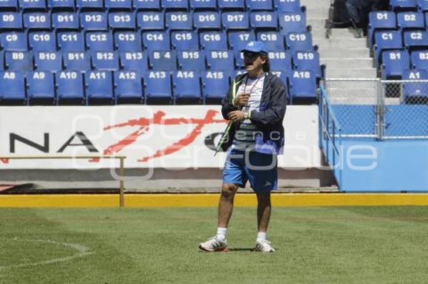 ENTRENAMIENTO PUEBLA . RUBÉN OMAR ROMANO