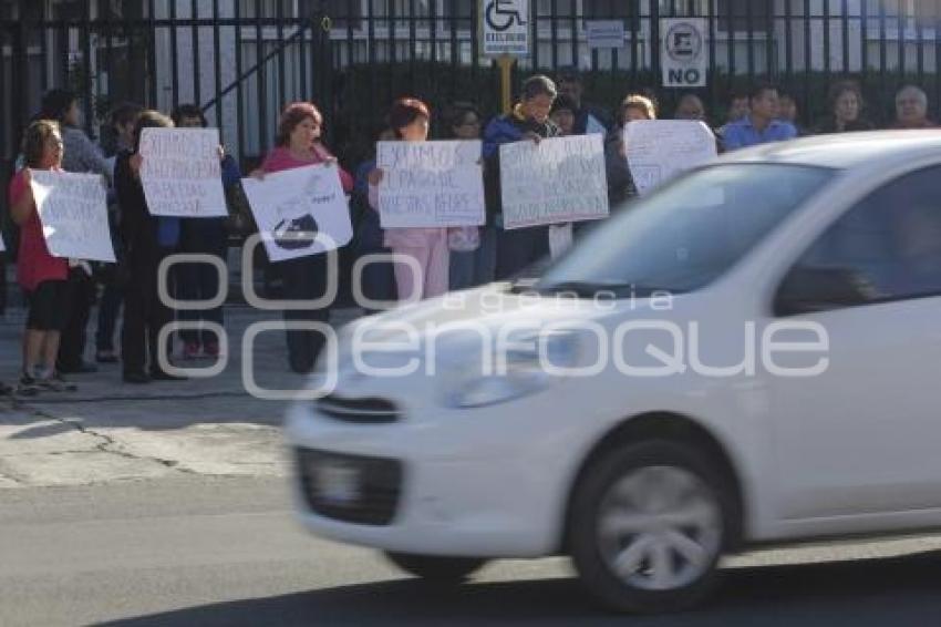 MANIFESTACIÓN JUBILADOS DEL IMSS