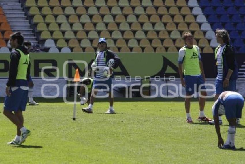 ENTRENAMIENTO PUEBLA . RUBÉN OMAR ROMANO