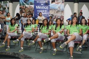 PRESENTACIÓN ANGELES MORVA FC . SUPER LIGA FEMENIL DE FUTBOL