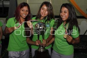 PRESENTACIÓN ANGELES MORVA FC . SUPER LIGA FEMENIL DE FUTBOL