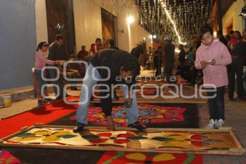 ALFOMBRAS DE HUAMANTLA TLAXCALA