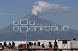 FUMAROLA VOLCÁN POPOCATÉPETL