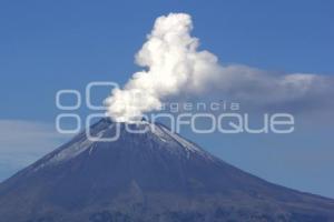 FUMAROLA DEL VOLCÁN POPOCATÉPETL