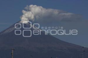 FUMAROLA DEL VOLCÁN POPOCATÉPETL