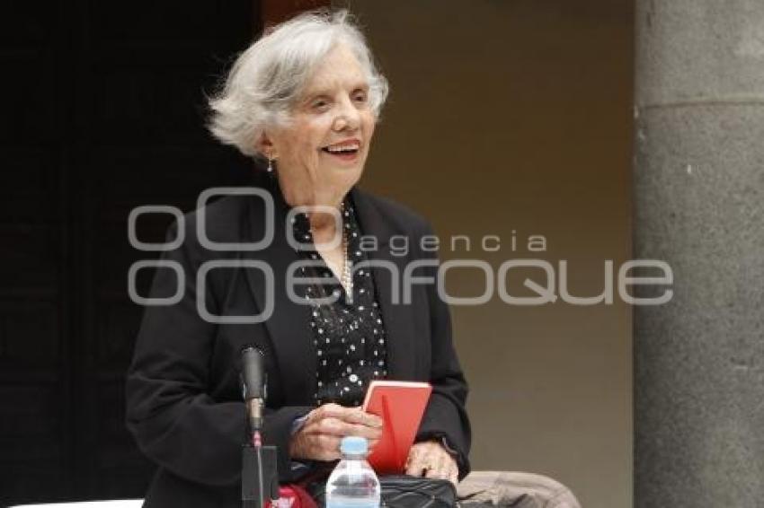 ELENA PONIATOWSKA. PRESENTACIÓN LIBRO . SANSIMONSI