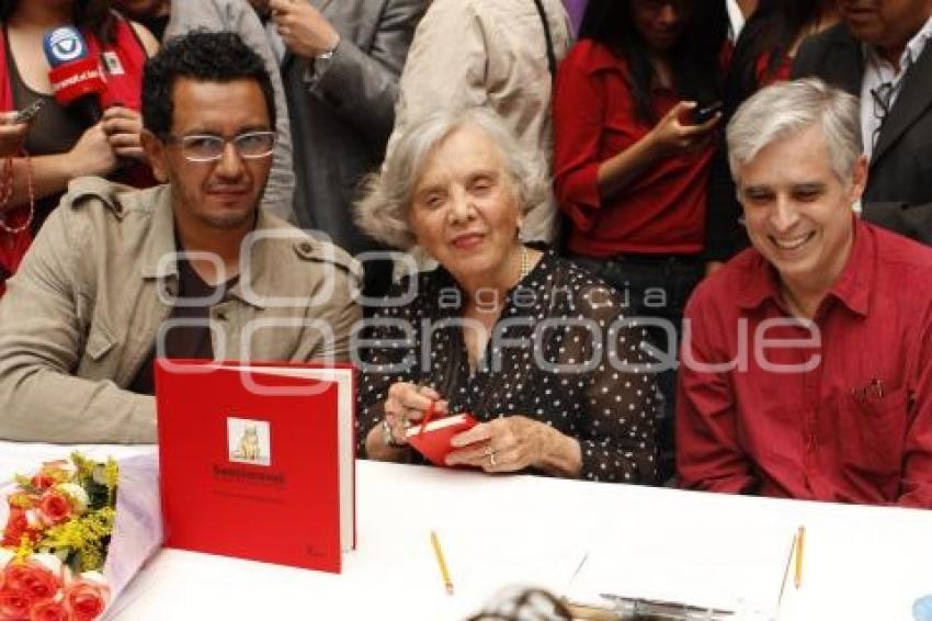 ELENA PONIATOWSKA. PRESENTACIÓN LIBRO . SANSIMONSI