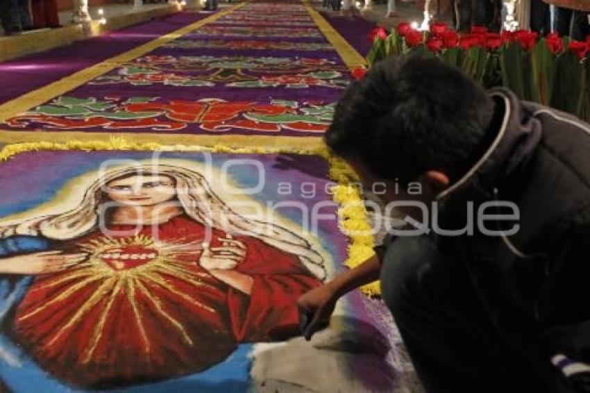 ALFOMBRAS DE HUAMANTLA TLAXCALA