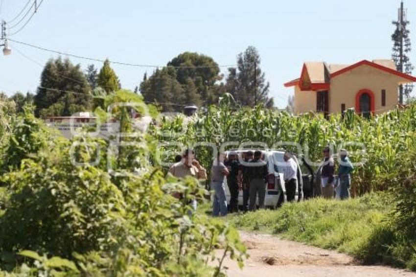 NOTA ROJA . MUJER MUERTA