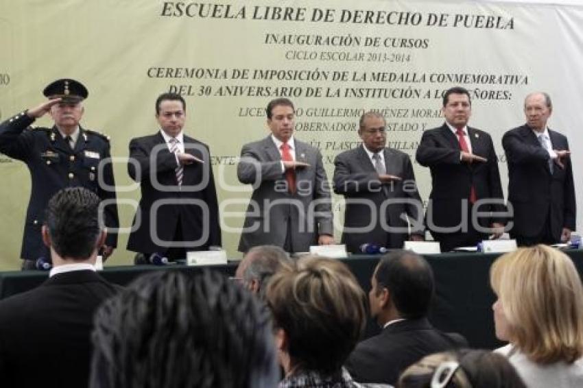 CEREMONIA DE INAUGURACIÓN ESCUELA LIBRE DE DERECHO