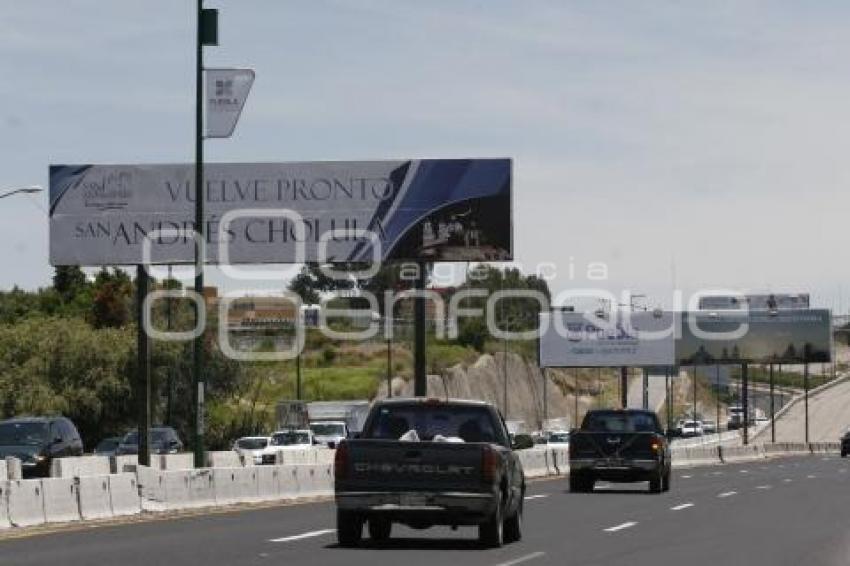 ZONA LIMÍTROFE. ESPECTACULARES PUEBLA-SAN ANDRÉS CHOLULA