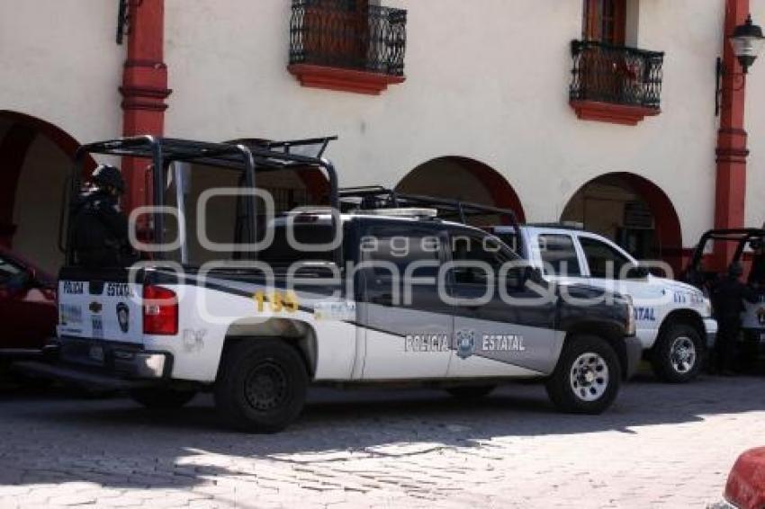 ABORTAN OPERATIVO EN PENAL DE HUEJOTZINGO