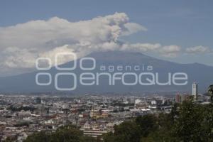 FUMAROLA VOLCÁN POPOCATÉPETL