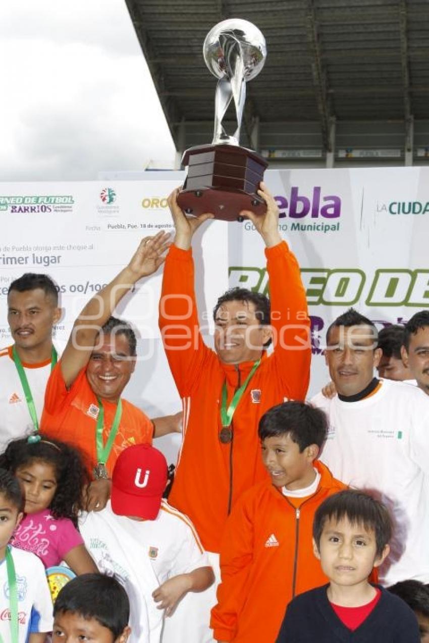 FINAL FÚTBOL DE LOS BARRIOS