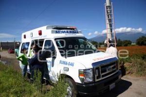 SE ELECTROCUTAN DOS HOMBRES Y MUERE UN CABALLO