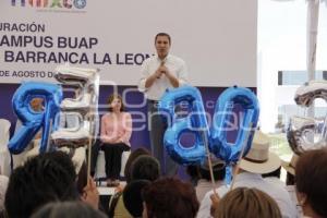 INAUGURA GOBERNADOR Y RECTOR ACCESO A CAMPUS ATLIXCO