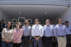 INAUGURA GOBERNADOR Y RECTOR ACCESO A CAMPUS ATLIXCO