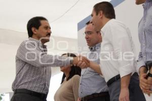 INAUGURA GOBERNADOR Y RECTOR ACCESO A CAMPUS ATLIXCO