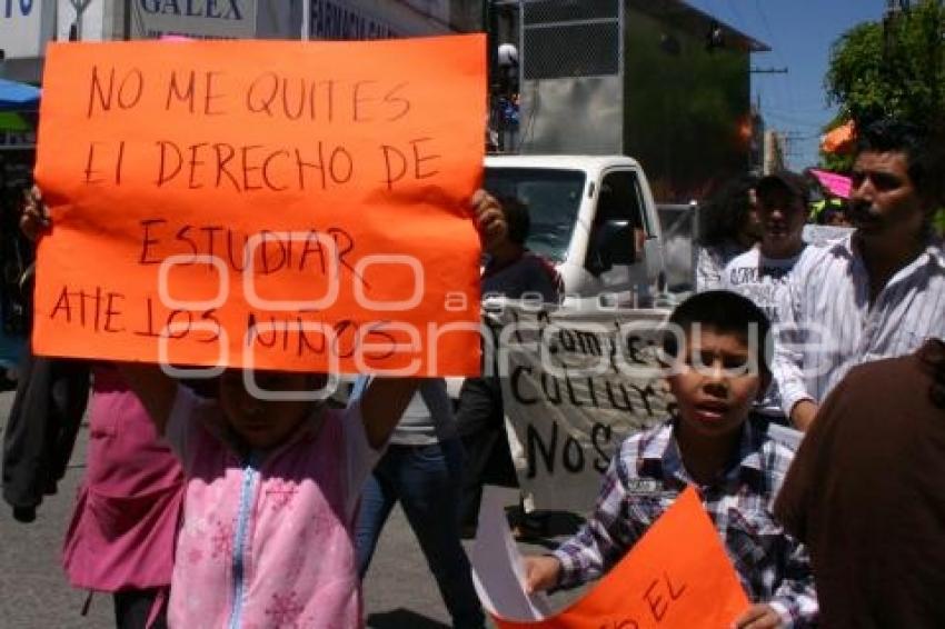 MARCHA EN TEXMELUCAN
