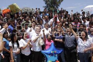 INAUGURA GOBERNADOR Y RECTOR ACCESO A CAMPUS ATLIXCO