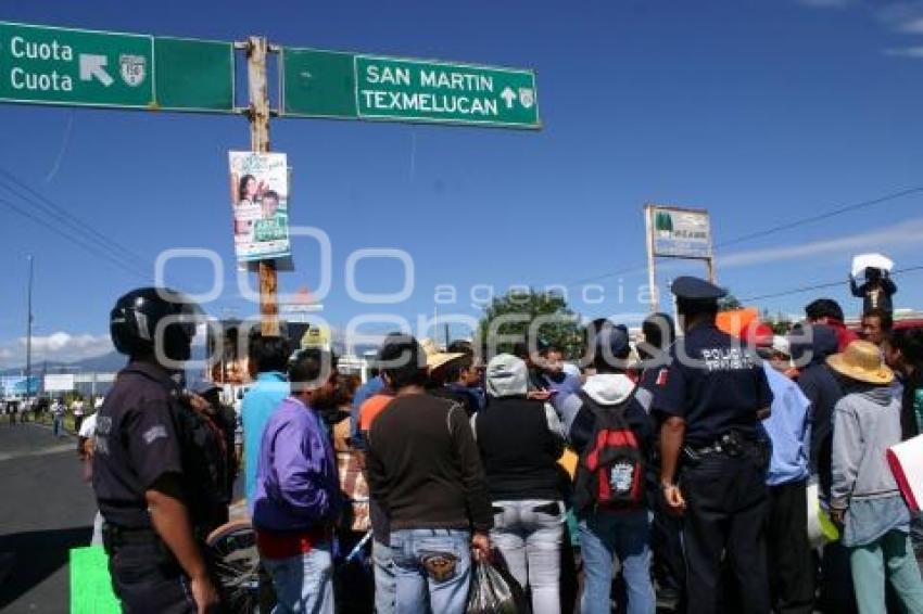 MANIFESTACIÓN COMERCIANTES SAN MARTÍN