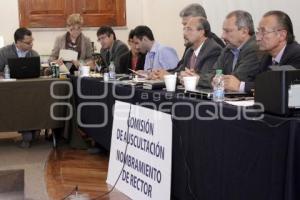 COMISIÓN DE ASCULTACIÓN PARA EL NOMBRAMIENTO DE RECTOR DE LA BUAP