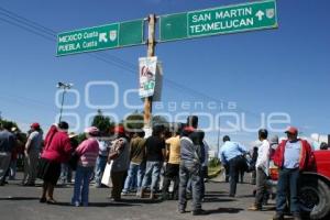 MANIFESTACIÓN COMERCIANTES SAN MARTÍN