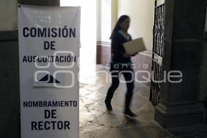 COMISIÓN DE ASCULTACIÓN PARA EL NOMBRAMIENTO DE RECTOR DE LA BUAP