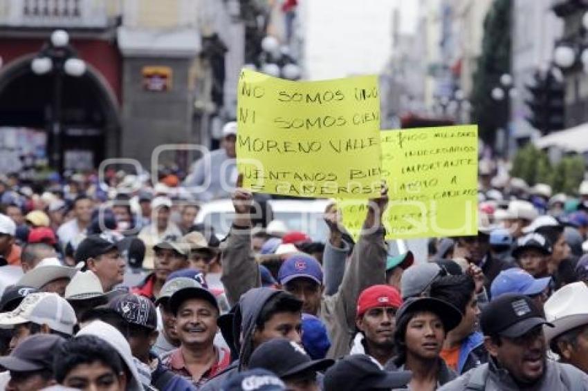 MANIFESTACIÓN DE CAÑEROS