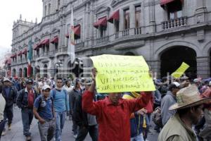 MANIFESTACIÓN DE CAÑEROS