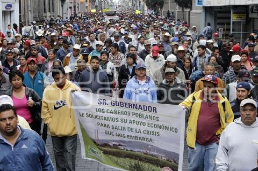 MANIFESTACIÓN DE CAÑEROS