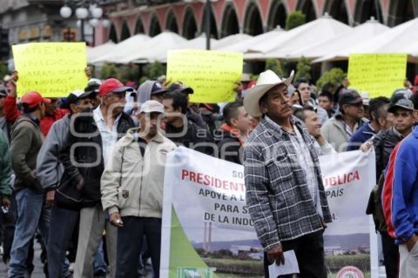 MANIFESTACIÓN DE CAÑEROS