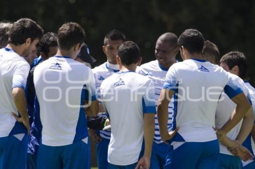FÚTBOL. ENTRENAMIENTO PUEBLA FC