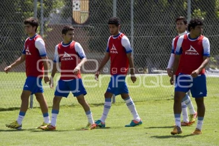 FÚTBOL. ENTRENAMIENTO PUEBLA FC